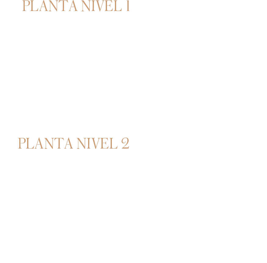 Planta del modelo Mediterránea 182 m²